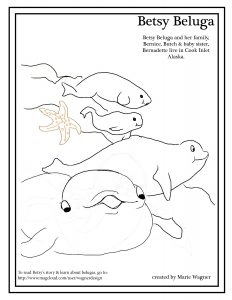 Betsy family coloring page